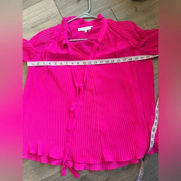 Endless Rose Pleated Chiffon Blouse - Picture 14 of 15